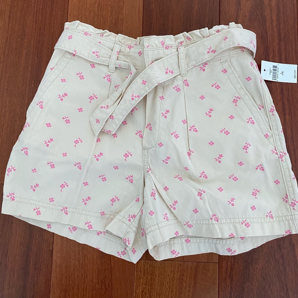 GAP kids high waist paperback shorts